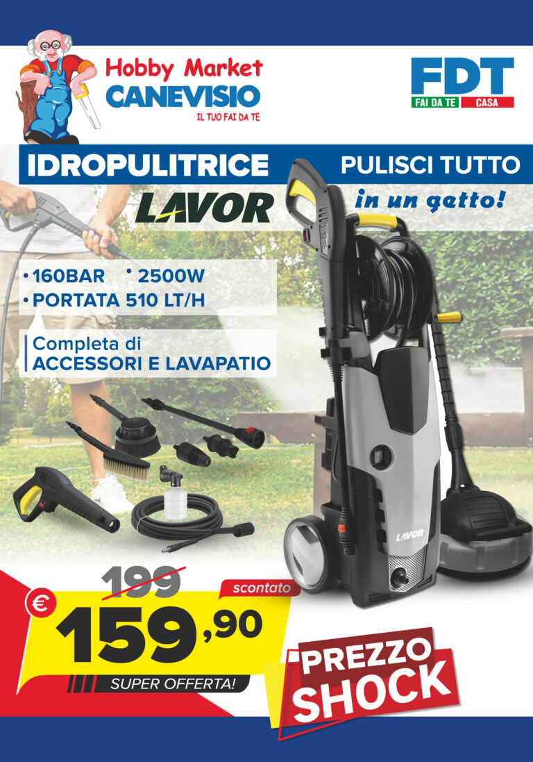 Idropulitrice LAVOR FDT